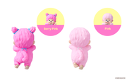 HIPPERS Monchhichi COLORS: Wink Series S1